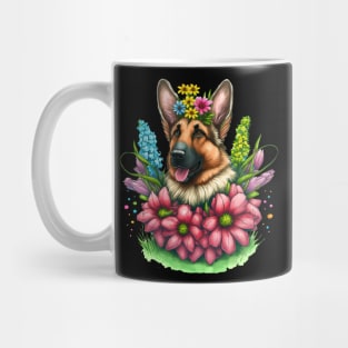 german shepherd dog lover Mug